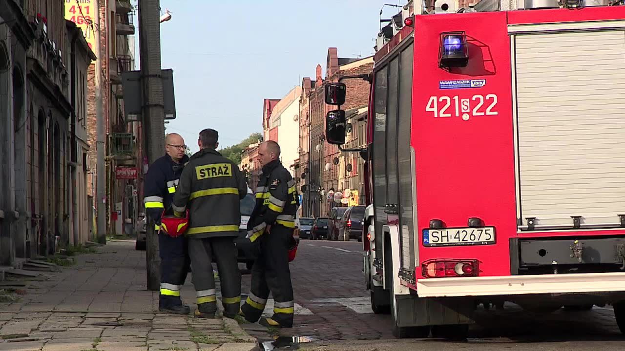 Młody mężczyzna zginął w pożarze kamienicy w Chorzowie