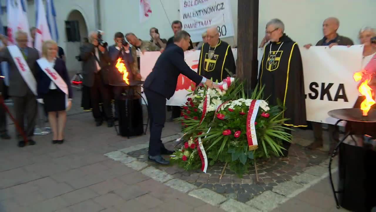 B. Szydło: To dopóki będzie nasz rząd, dopóty ideały Solidarności będą najważniejsze