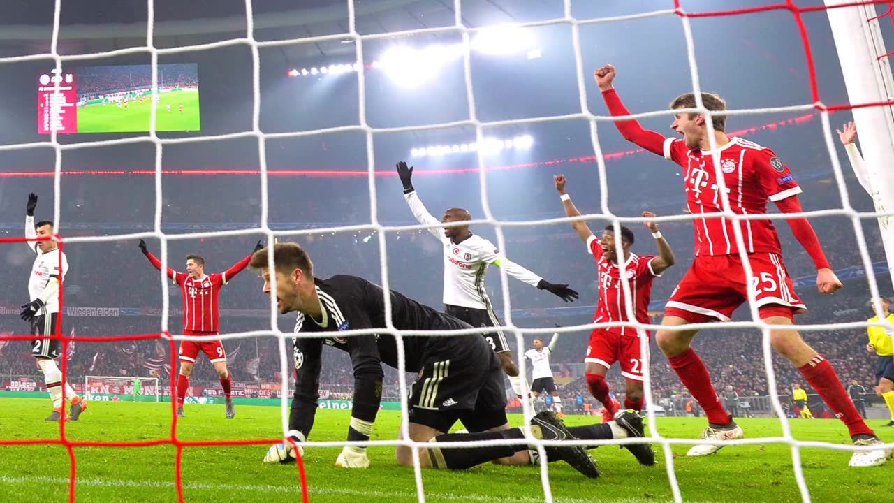 Lewandowski i spółka oficjalnie w ćwierćfinale Ligi Mistrzów. Bayern pokonał w dwumeczu turecki Besiktas 8:1