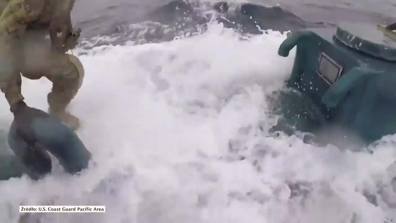 Łódź podwodna z kokainą. Straż Przybrzeża USA przechwyciła narkotyki warte 570 milionów dolarów