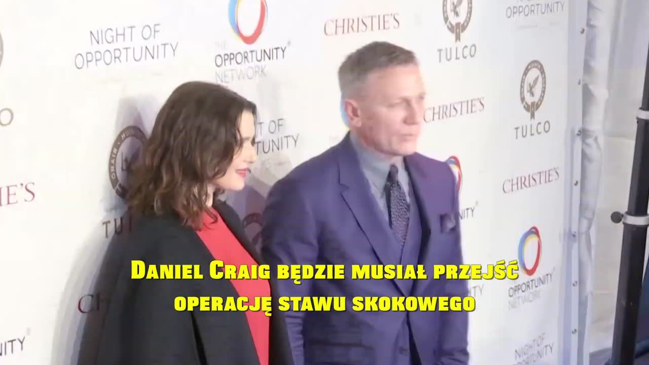 Daniel Craig musi przejść operację