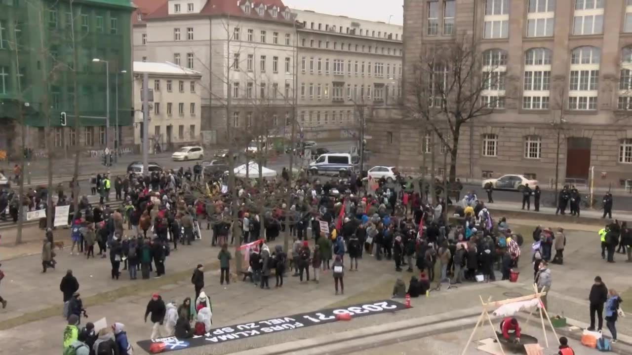 Zamieszki w Berlinie w trakcie protestu przeciwko użytkowaniu węgla