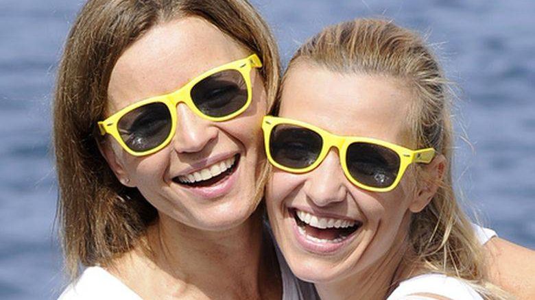 scena z: Małgorzata Foremniak, Joanna Koroniewska, SK:, , materiał do publikacji tylko w ramach relacji z imprezy RMF FM - Finał Przeboju Lata 2014, fot. Piętka Mieszko/AKPA