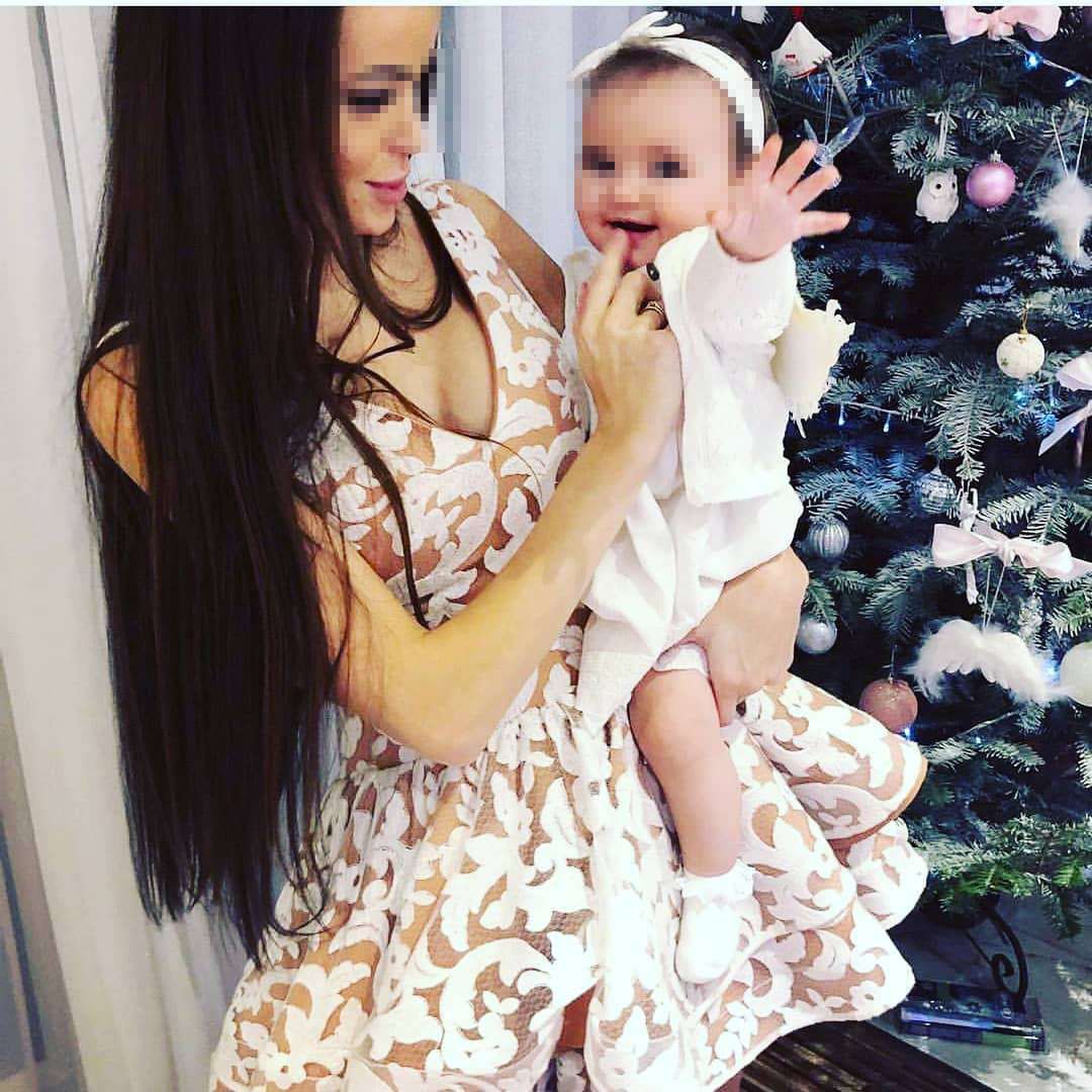 Oliwia P. i jej córeczka