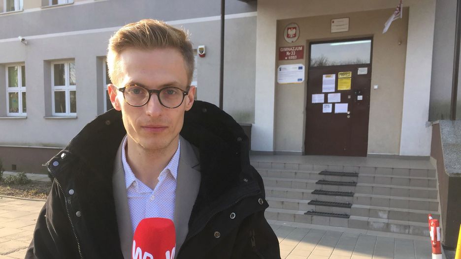 Relacja ze strajku nauczycieli