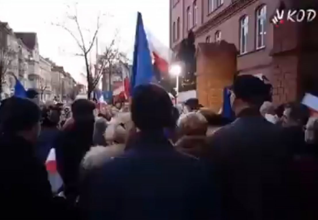 "Marsz Tysiąca Tóg" w Gorzowie Wlkp. Apelowano, by nie głosować na Andrzeja Dudę
