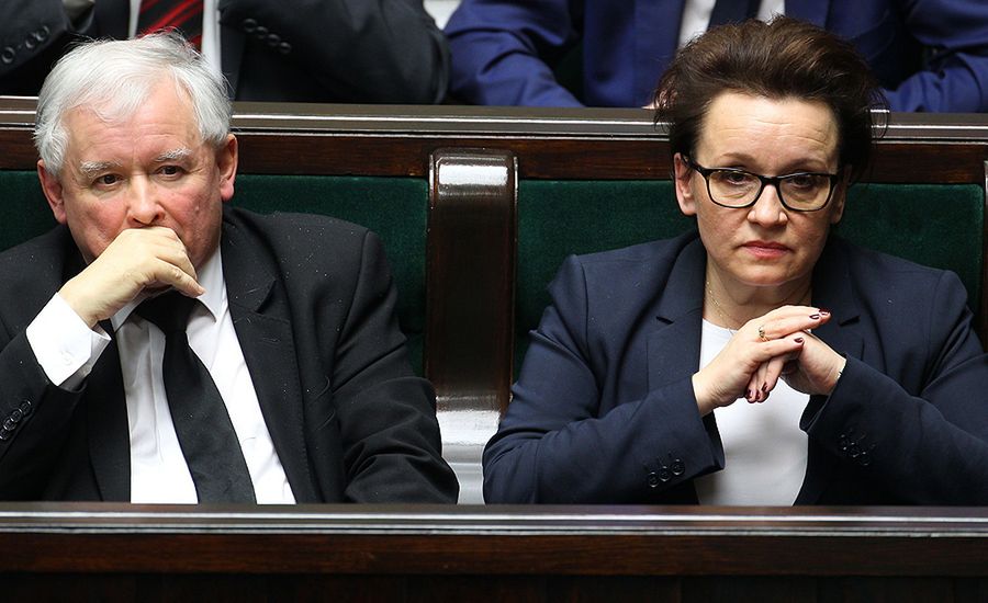 Jarosław Kaczyński Anna Zalewska