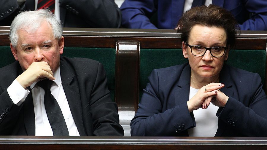 Jarosław Kaczyński Anna Zalewska