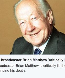 BBC "uśmierciło" pracownika, który jest w szpitalu