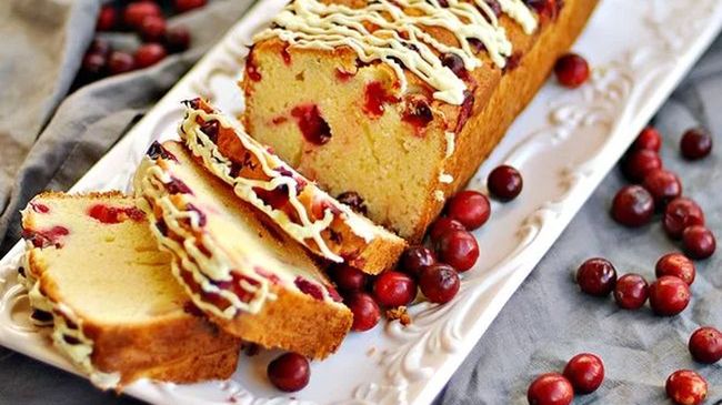 Ciasto ze świeżą żurawiną. Doskonałe na świąteczny stół