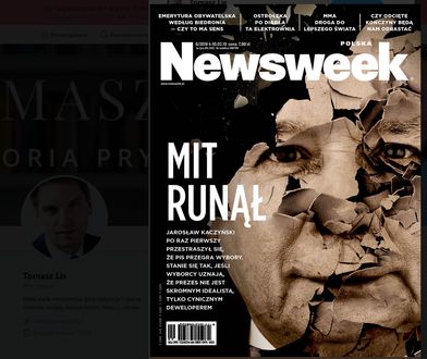 Nowa okładka "Newsweeka" robi wrażenie. "Mit runął"