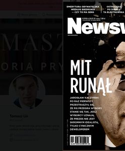 Nowa okładka "Newsweeka" robi wrażenie. "Mit runął"