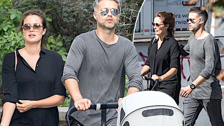 Maciej Zakościelny i Paulina Wyka dzieci