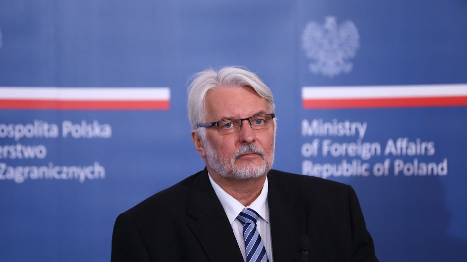 Szef MSZ Witold Waszczykowski