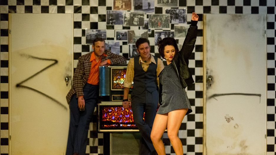 Próba generalna spektaklu "Wesele" w Teatrze Śląskim im. Stanisława Wyspiańskiego w Katowicach.