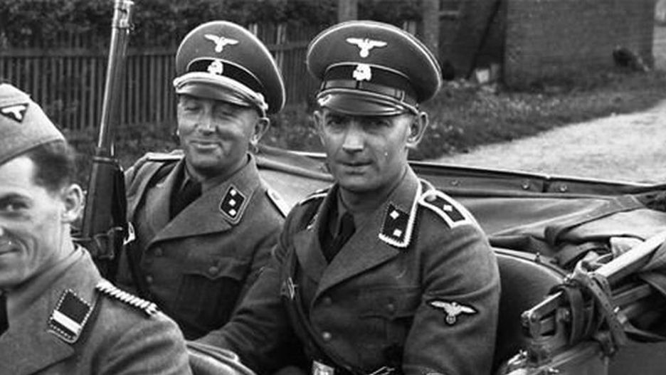 Żołnierze niemieccy podczas II wojny światowej.