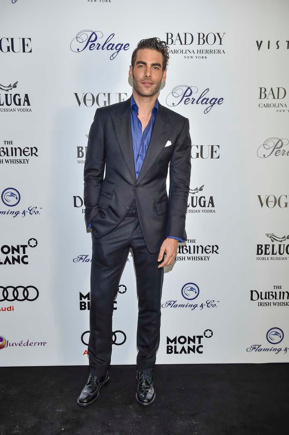 Jon Kortajarena - premiera Vogue Man Polska
