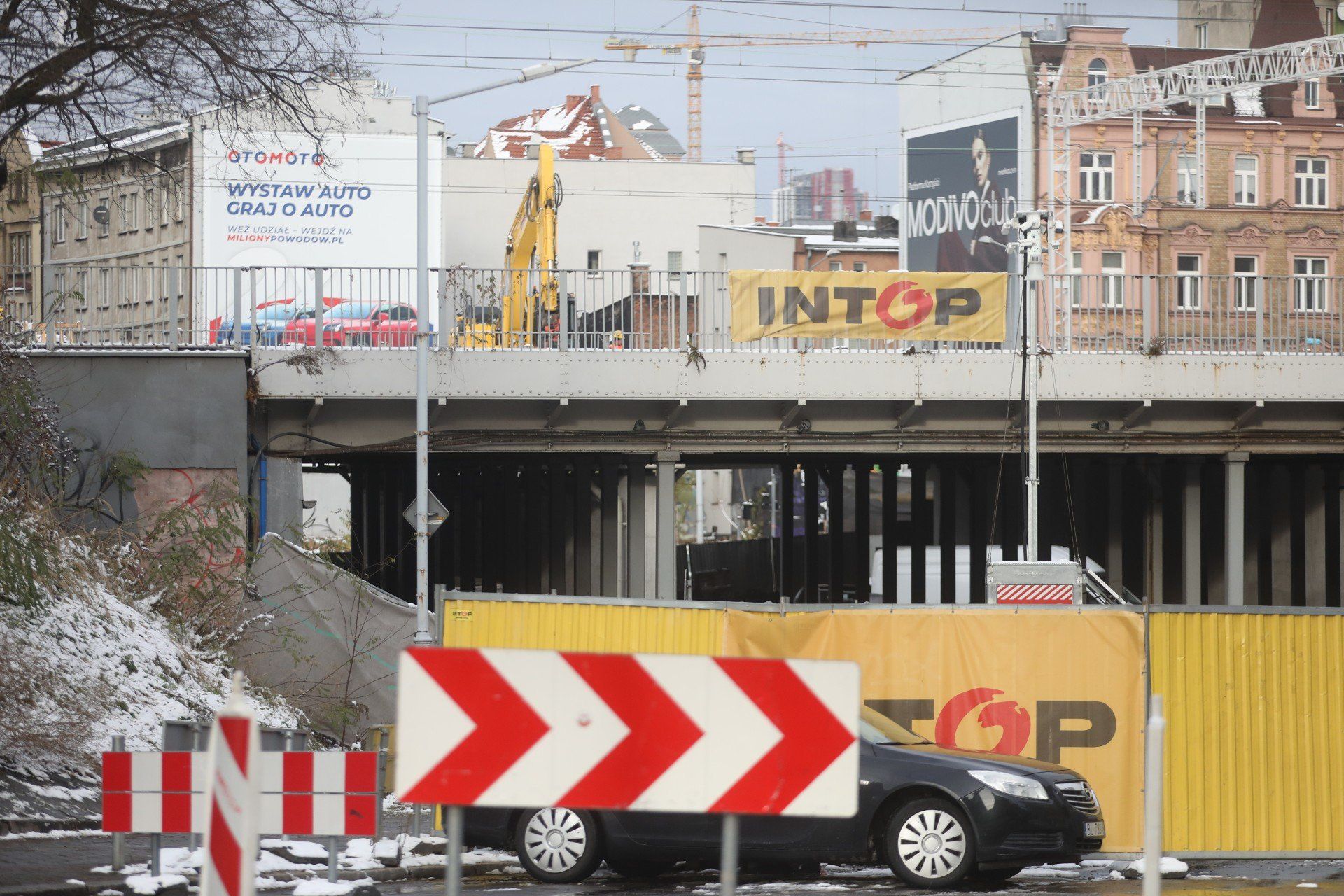 W styczniu wiadukt na ul. Mikołowskiej ma zostać już częściowo otwarty dla ruchu drogowego