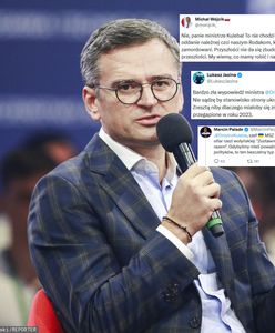 "Głupie, fałszywe". Fala krytyki po słowach szefa MSZ Ukrainy