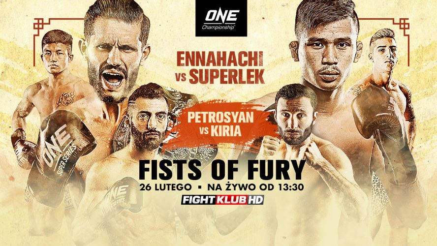 Zdjęcie okładkowe artykułu: Materiały prasowe / Fightklub / One Championship: Fists of Fury