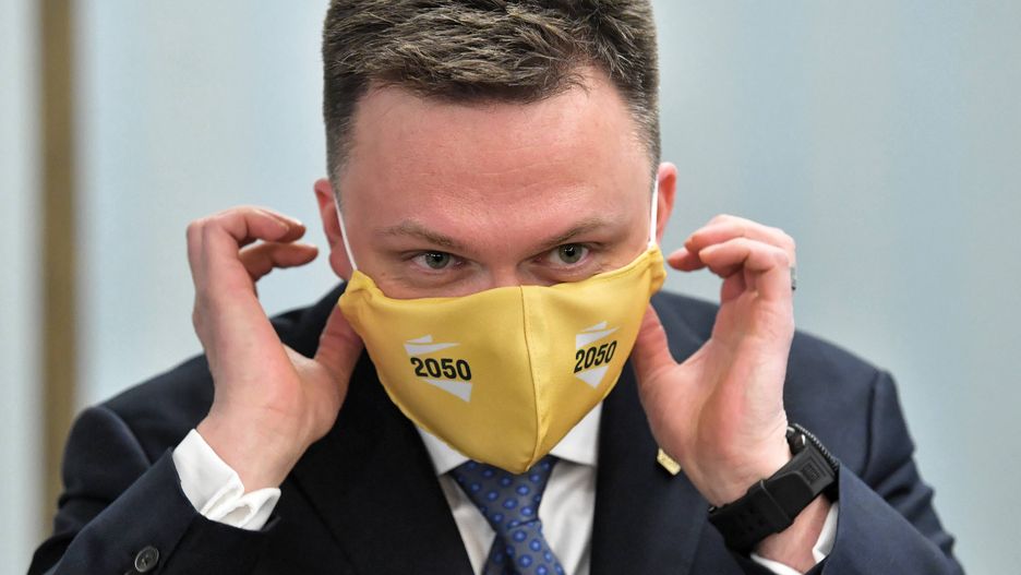 Szymon Hołownia zaszczepiony na COVID-19. Andrzej Duda komentuje