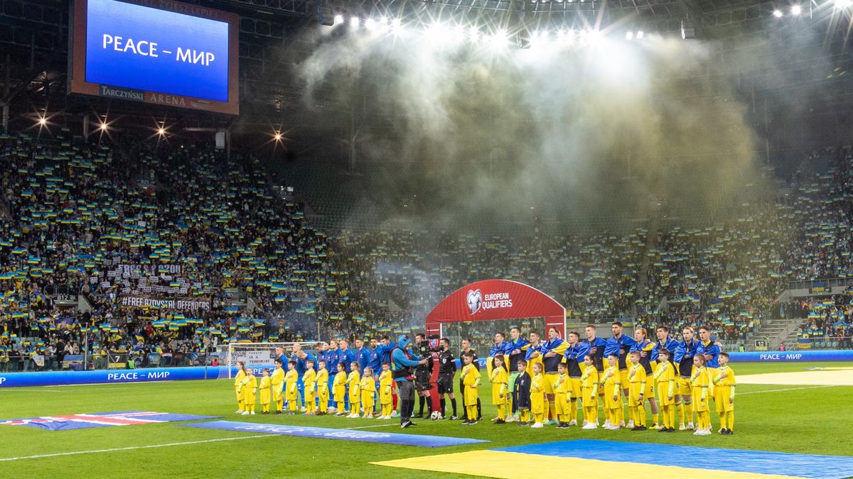 Getty Images / Andrzej Iwanczuk/NurPhoto / Na zdjęciu: reprezentacja Ukrainy