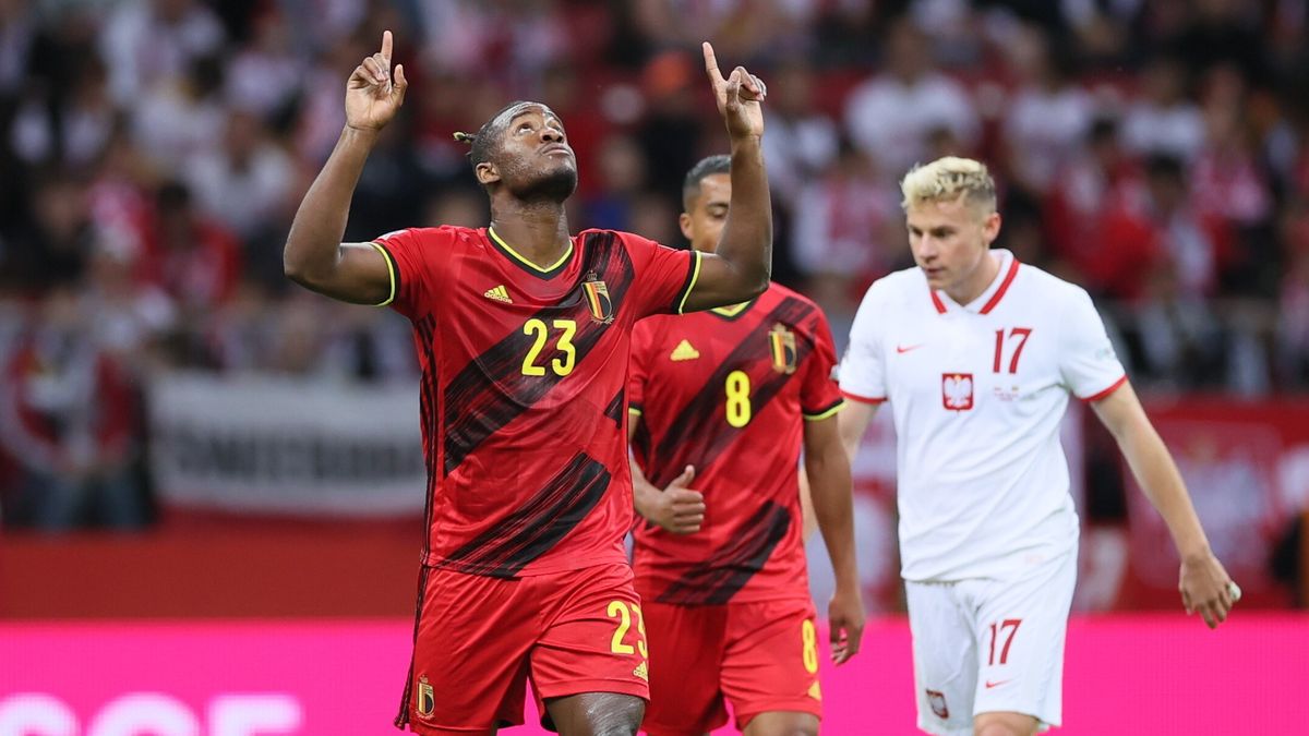 PAP / Leszek Szymański / Na zdjęciu: Michy Batshuayi celebruje zdobycie bramki