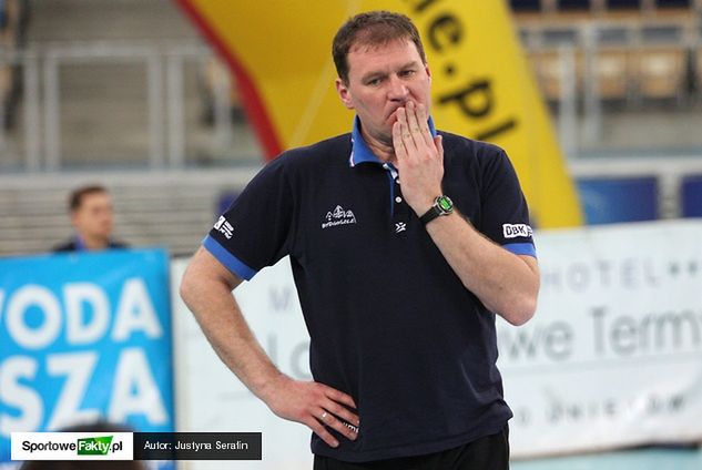 Trener Adam Grabowski, po przegranym meczu z Developresem Rzeszów, niechętnie skomentował postawę swojego zespołu