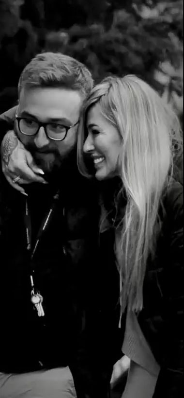 Sylwia Peretti z synem