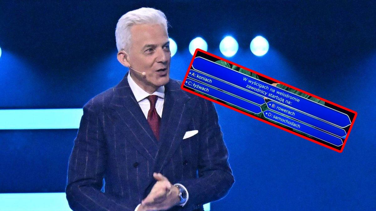 PAP / FOTON/Screen / Na zdjęciu Hubert Urbański i pytanie z Milionerów