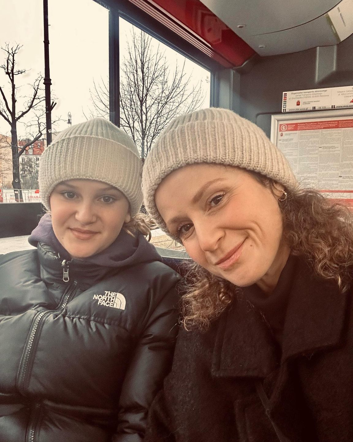 Monika Mrozowska z córką Jagodą