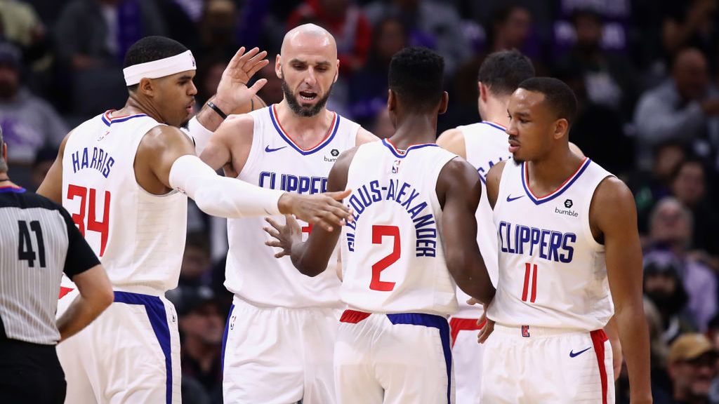 Zdjęcie okładkowe artykułu: Getty Images / Ezra Shaw / Na zdjęciu: koszykarze Los Angeles Clippers