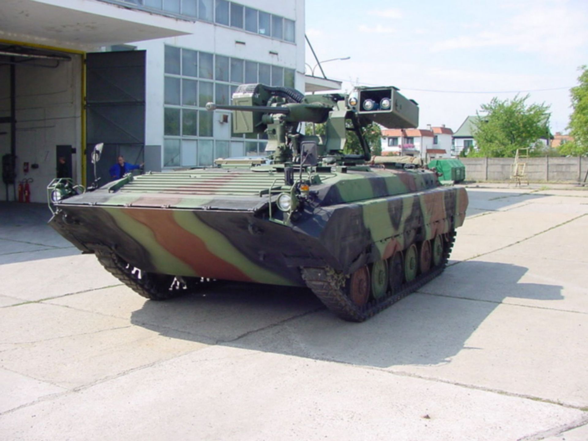 BWP-1M Puma z izraelską wieżą RCWS 30 typu otwartego