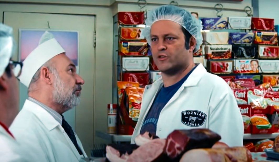 Vince Vaughn jako David Wozniak w "Wykapany ojciec"