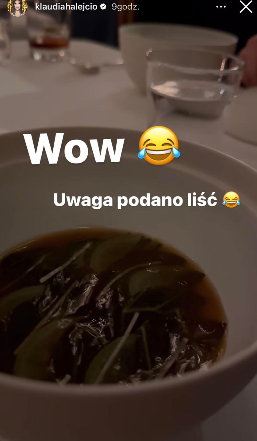 Klaudia Halejcio w Nowym Jorku