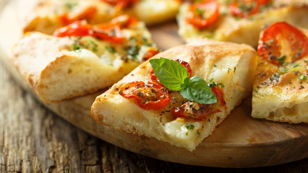Focaccia z serem
