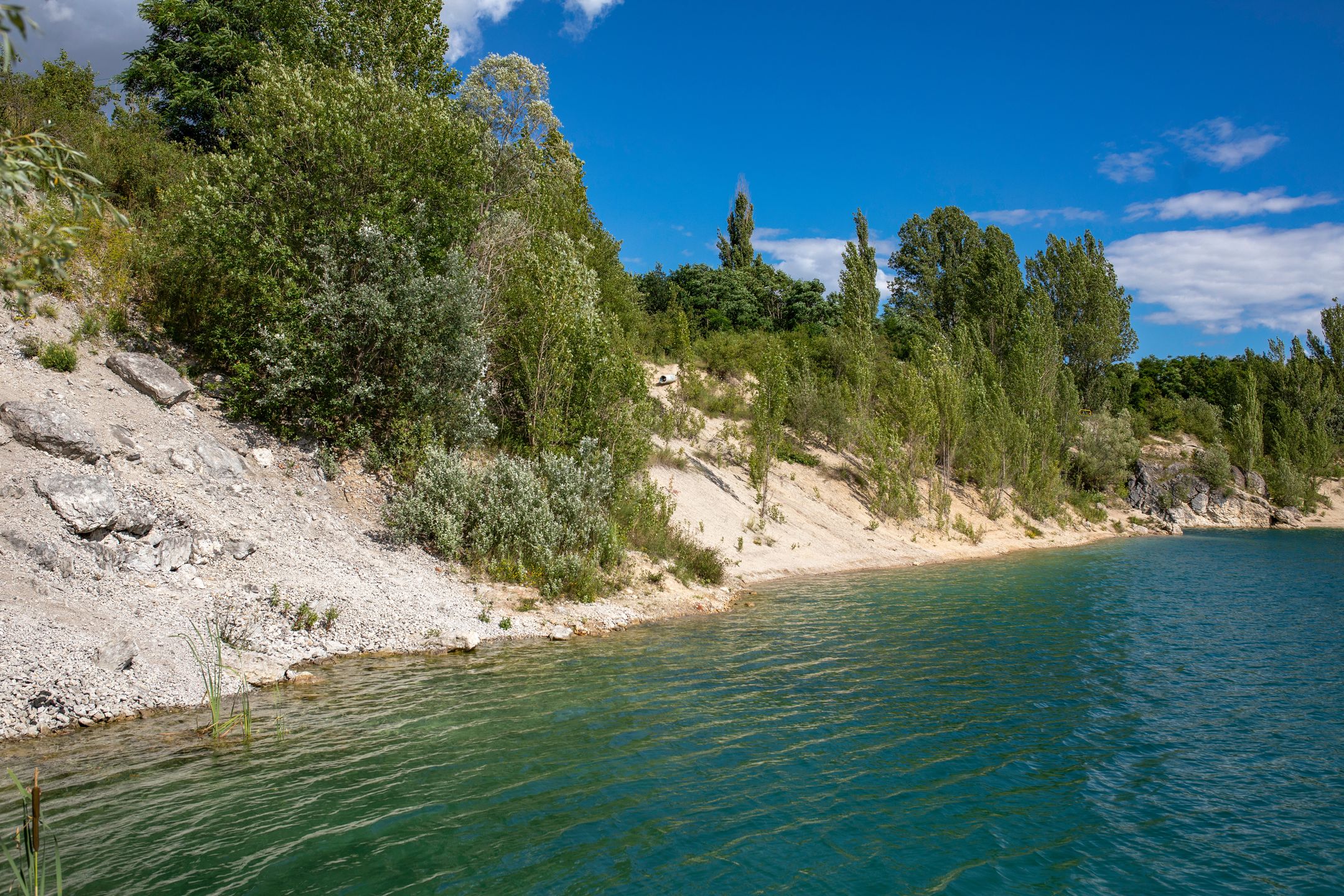 Jezioro wykopaliskowe w Piechcinie
