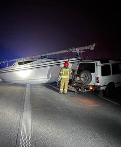 Jacht na trasie S8. Strażaków wezwano do nietypowego zdarzenia