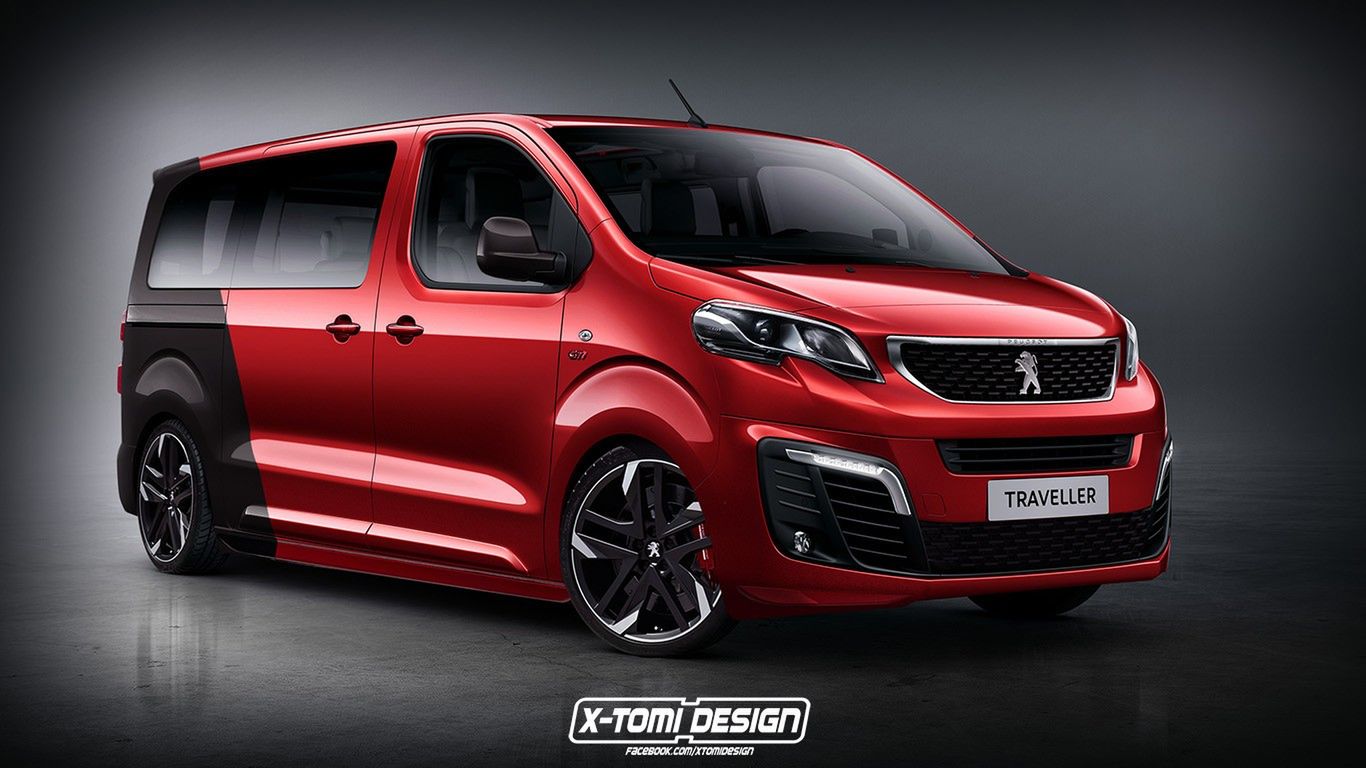 Tak samo byłoby w Peugeocie Traveller, który już żywcem czerpie stylistykę z 308 R.