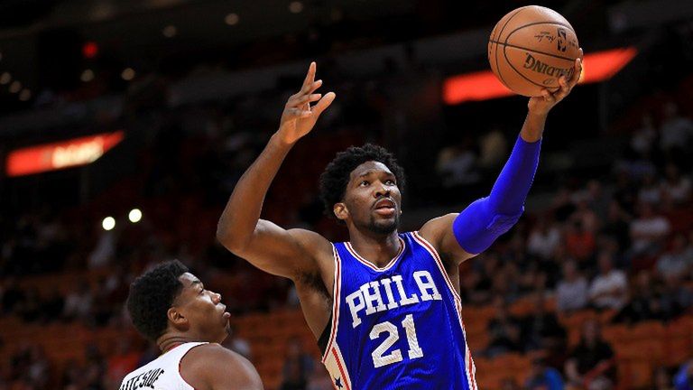 Zdjęcie okładkowe artykułu: AFP / Na zdjęciu: Joel Embiid