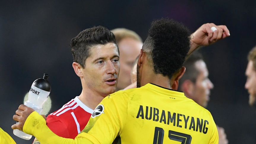 Zdjęcie okładkowe artykułu: Getty Images / Stuart Franklin / Na zdjęciu: Robert Lewandowski (z lewej), Pierre-Emerick Aubameyang