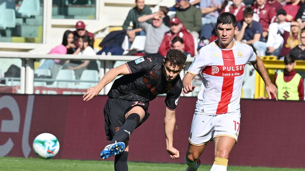 PAP/EPA / Alessandro Di Marco / Mecz Serie A: Torino FC - Genoa CFC