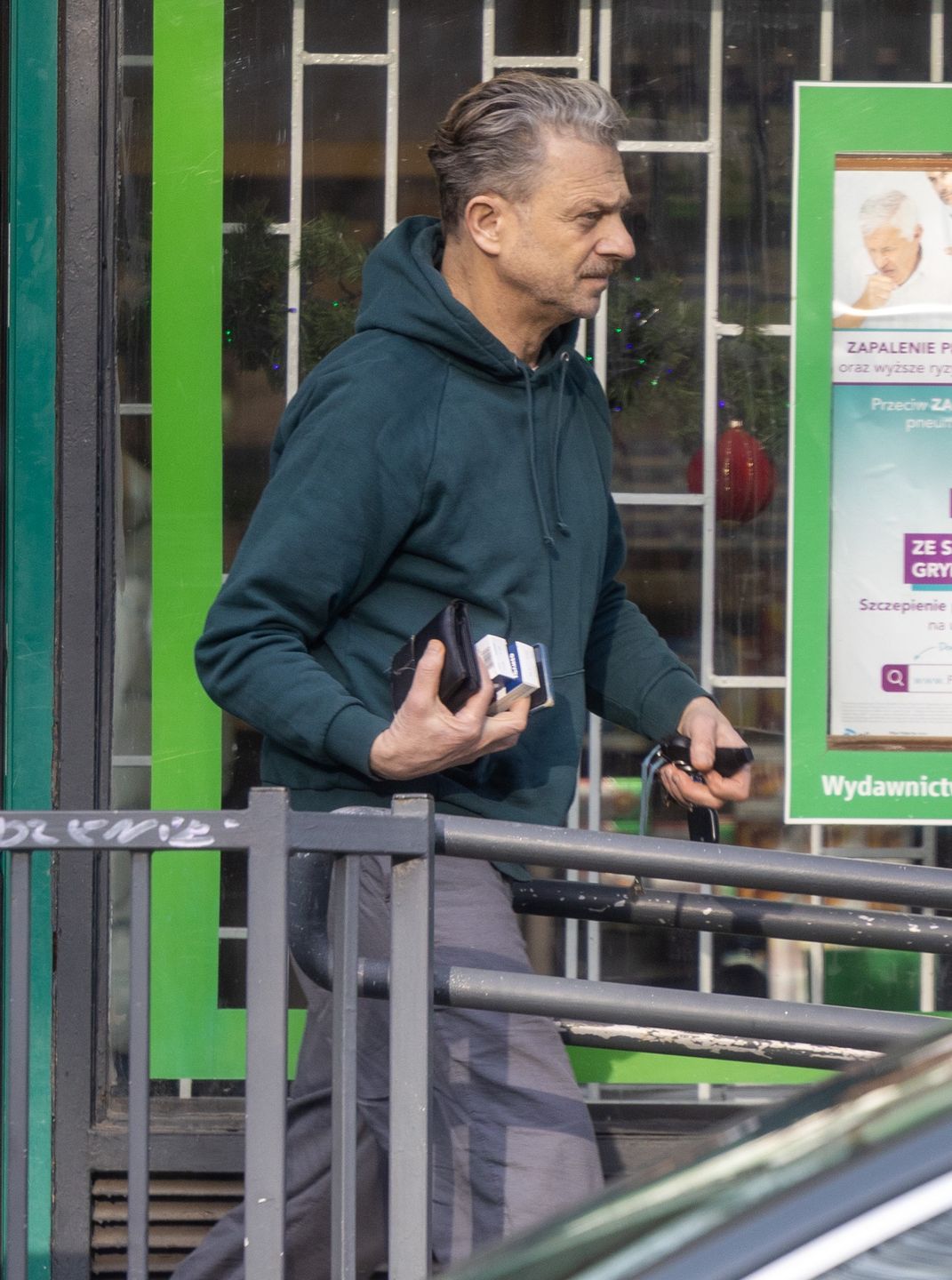 Grzegorz Damięcki "przyłapany" pod domem Magdaleny Schejbal