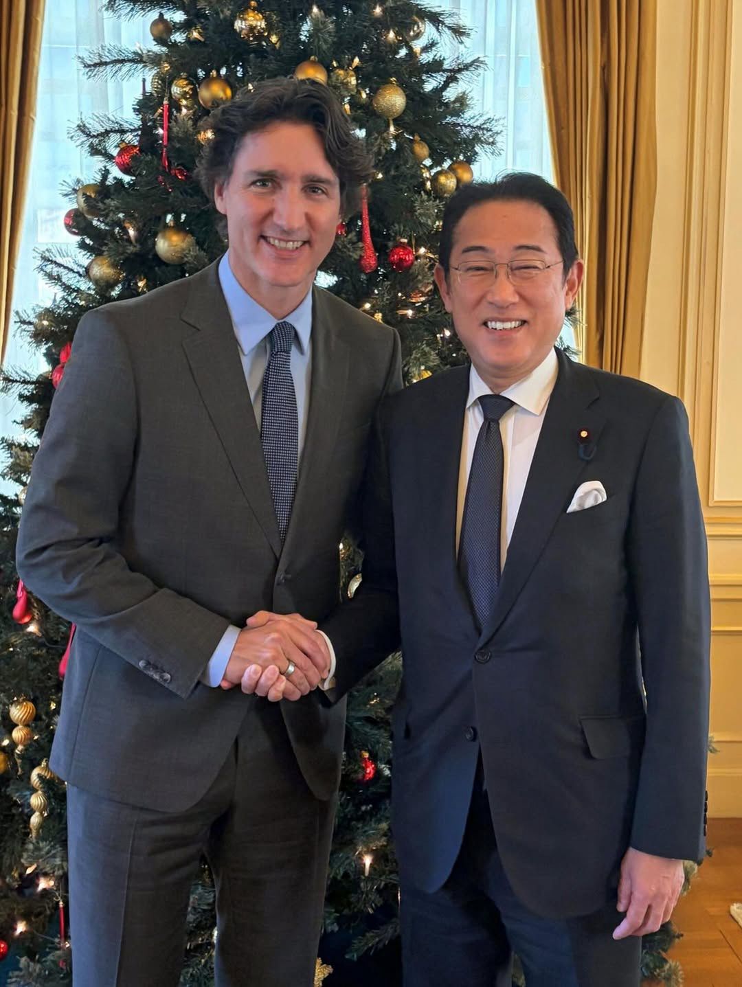 Justin Trudeau i Fumio Kishida