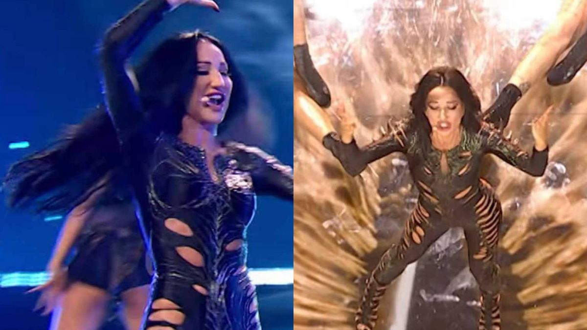 Eurowizja 2025. Justyna Steczkowska na scenie