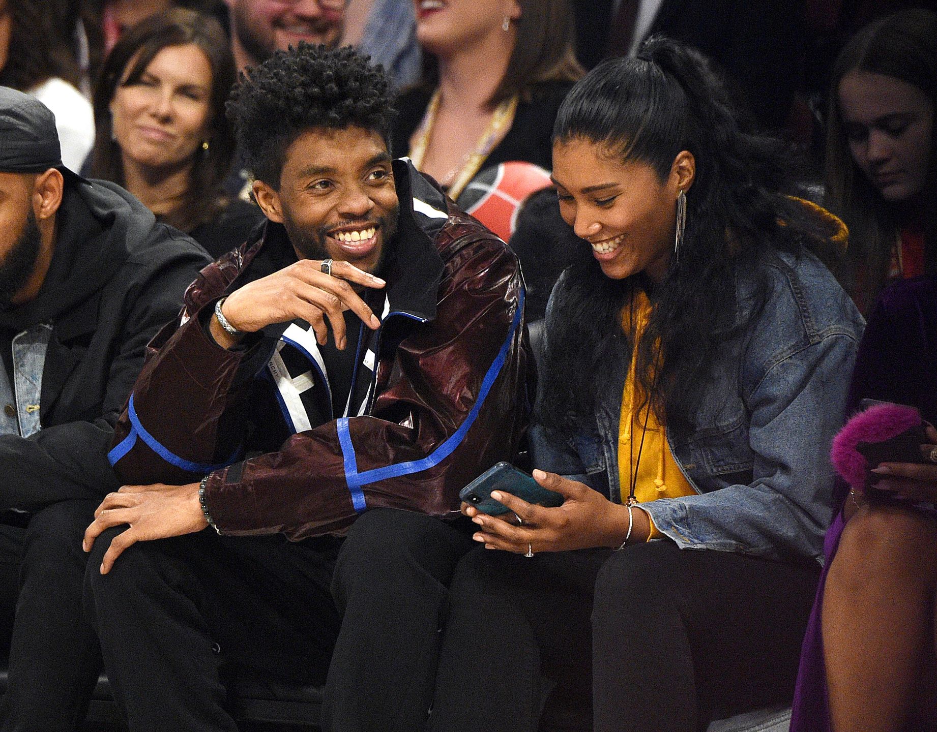 Chadwick Boseman i Taylor Simone Ledward