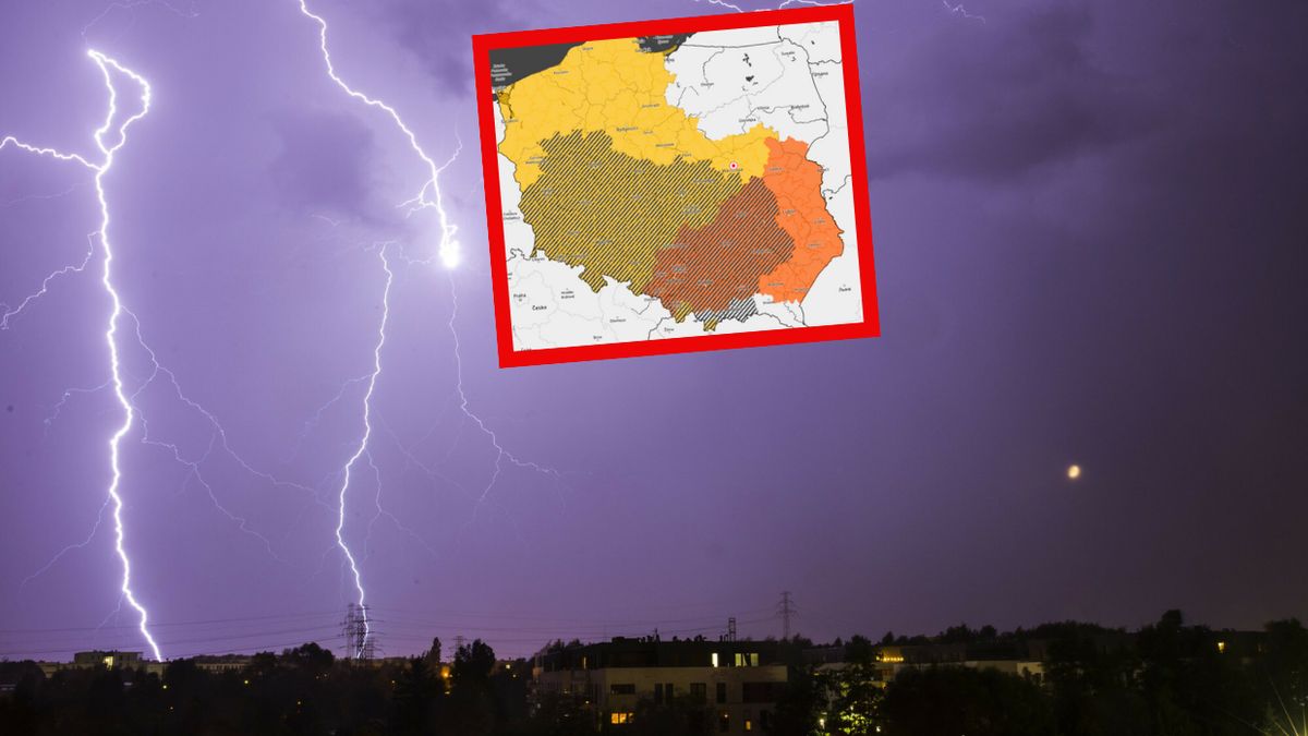 Alerty IMGW. Upał i burze