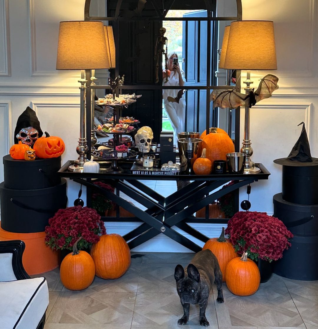 Małgorzata Rozenek udekorowała dom na Halloween