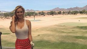 Nie gra, ale błyszczy na turniejach. Paige Spiranac nie daje o sobie zapomnieć