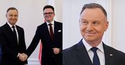 Andrzej Duda zaliczył WPADKĘ z makijażem? W sieci już pojawiły się memy: "Podkład chyba od Agaty" (FOTO)